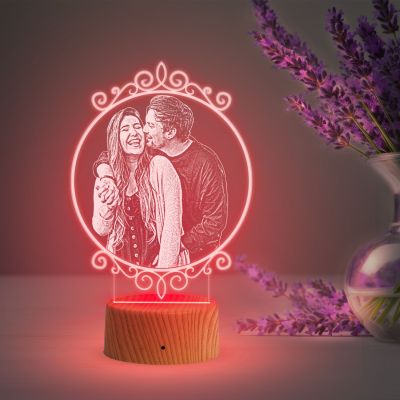 Photo Night Lamp With Customized Photo